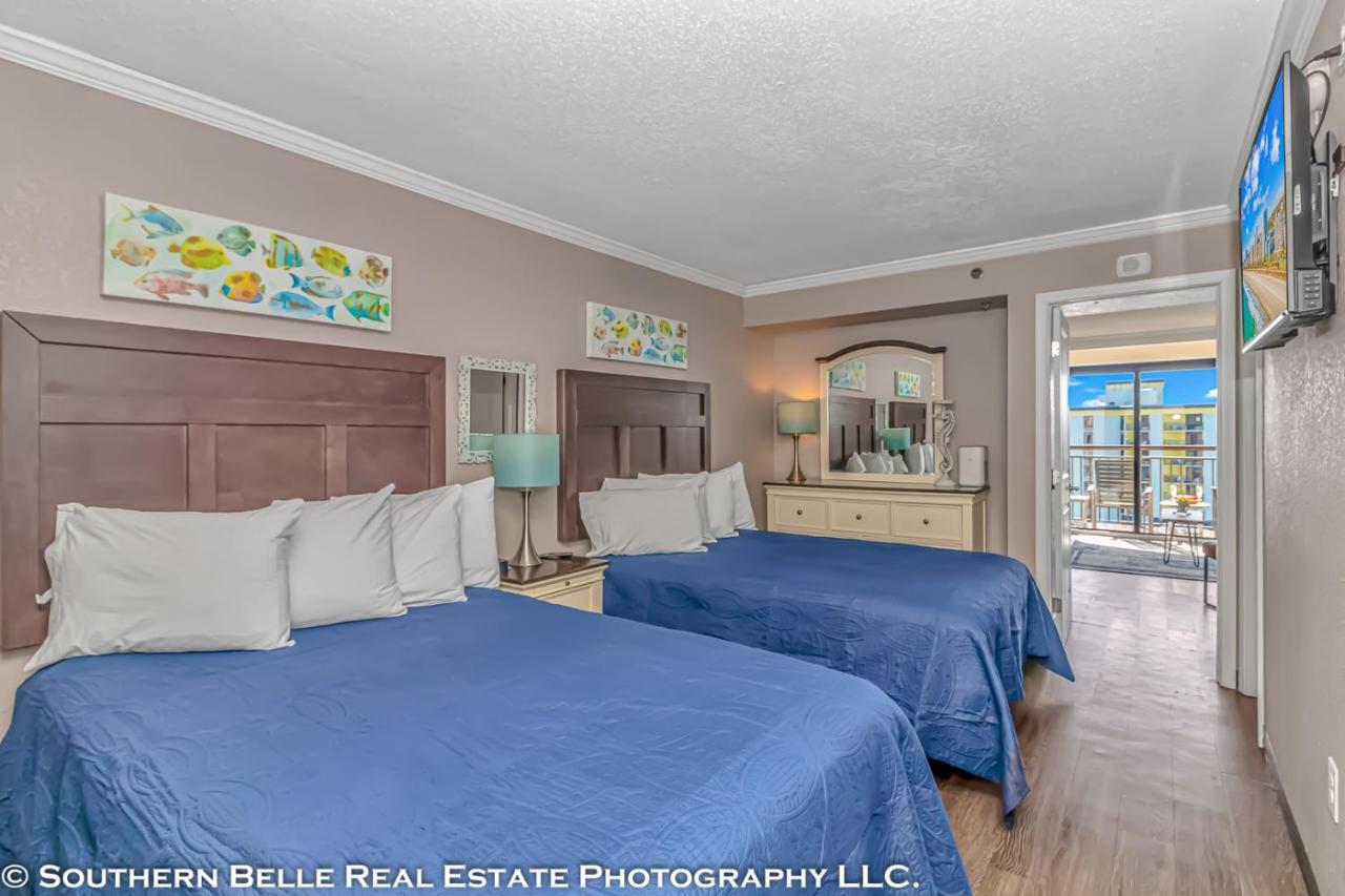 Ocean View Double Suite With Beautiful Decor And Accents Caravelle Resort 1504 Sleeps 6 Guests Myrtle Beach Ngoại thất bức ảnh