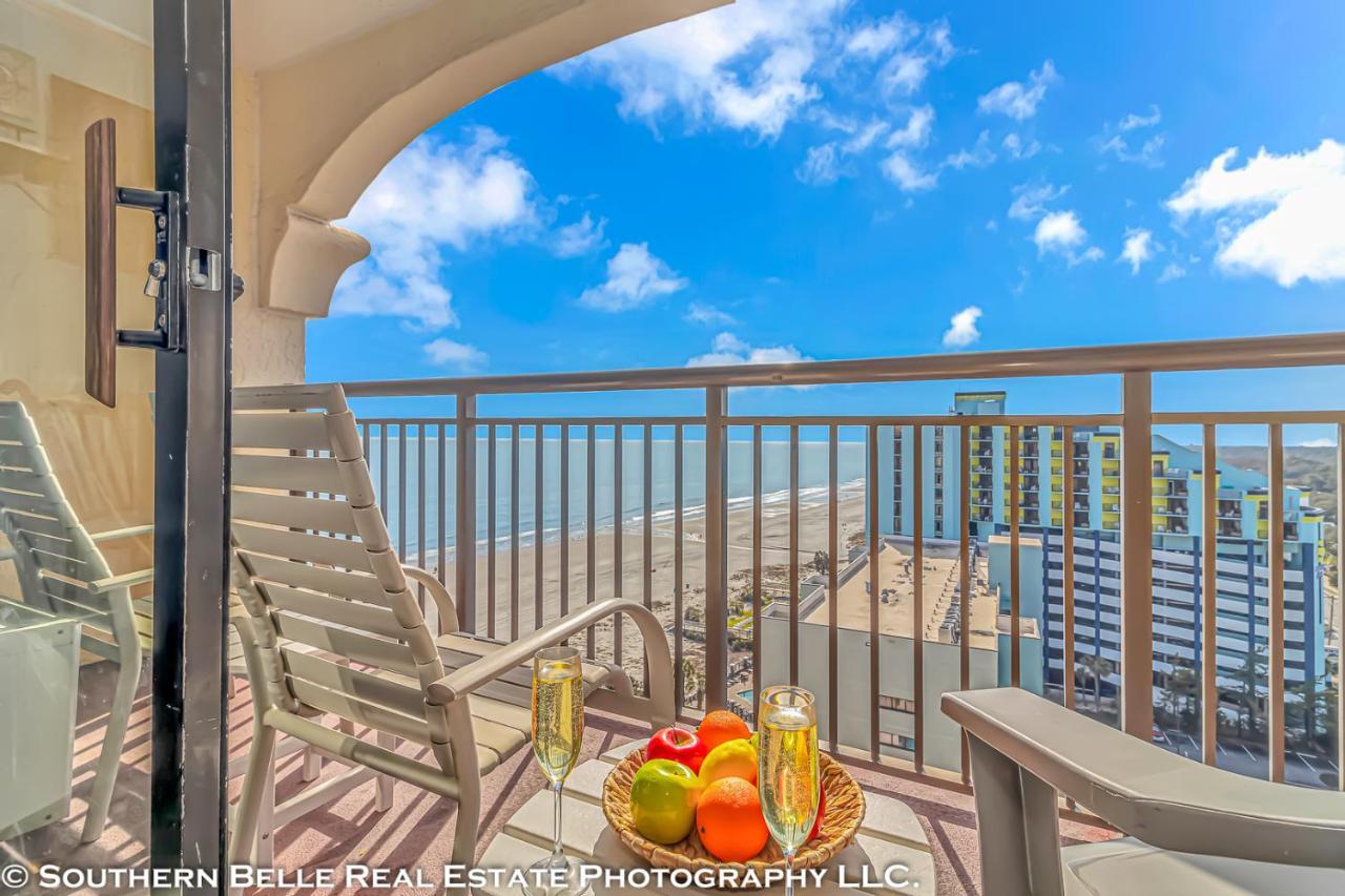 Ocean View Double Suite With Beautiful Decor And Accents Caravelle Resort 1504 Sleeps 6 Guests Myrtle Beach Ngoại thất bức ảnh