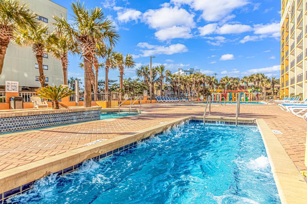 Ocean View Double Suite With Beautiful Decor And Accents Caravelle Resort 1504 Sleeps 6 Guests Myrtle Beach Ngoại thất bức ảnh