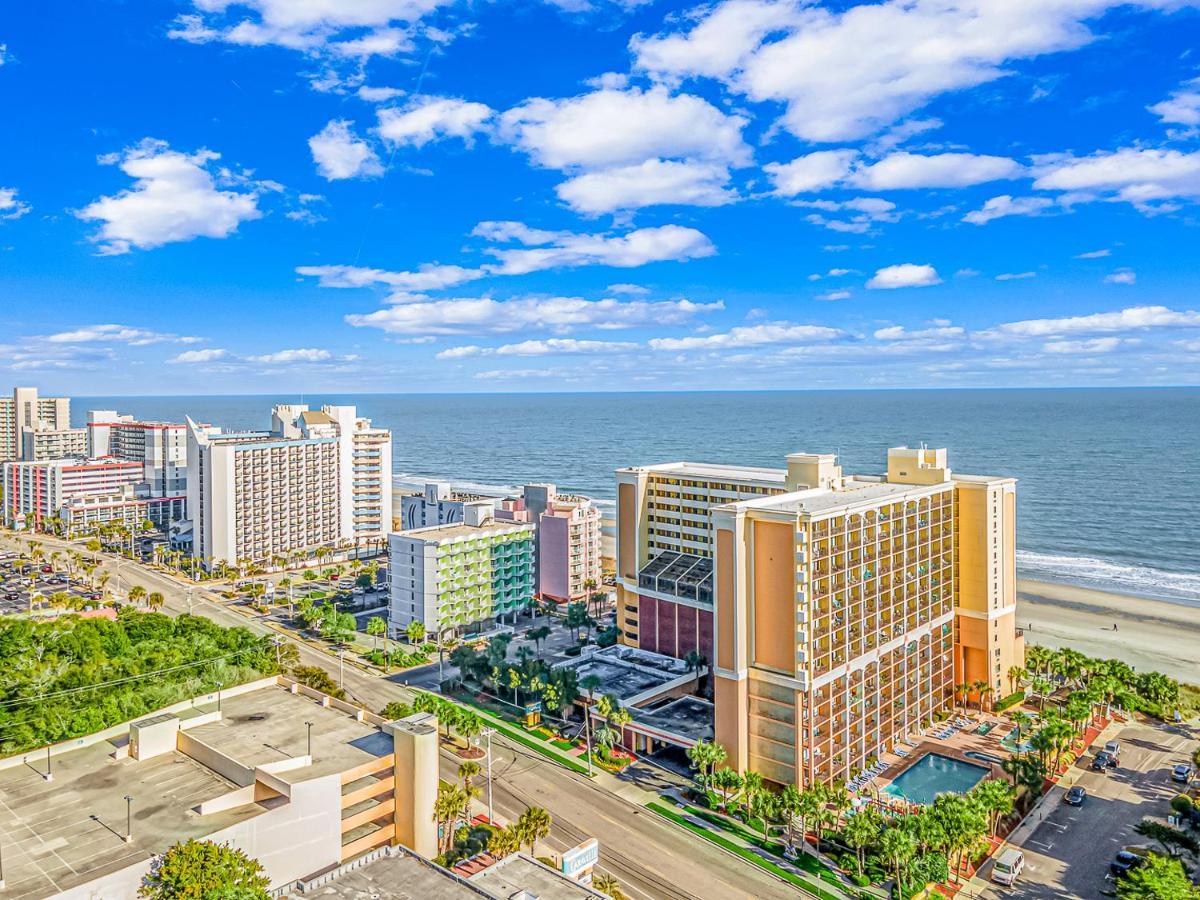 Ocean View Double Suite With Beautiful Decor And Accents Caravelle Resort 1504 Sleeps 6 Guests Myrtle Beach Ngoại thất bức ảnh